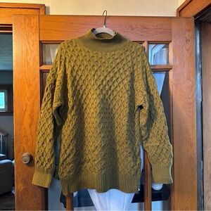 Knox Rose Mustard Turtleneck Sweater